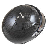 Zamp karthjelm model RZ-67D. Carbon. Str. XS-XXXL. Snell SA2025 godkendt.