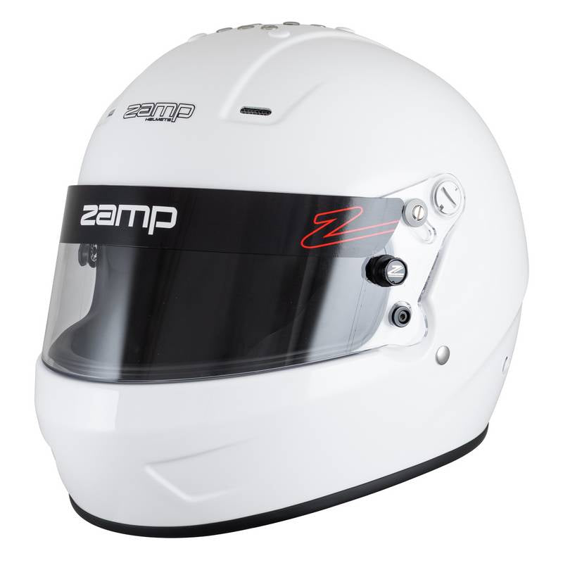 Zamp karthjelm model RZ-57. Hvid eller sort. Str. XS-XXXL. Snell SA2025 godkendt.