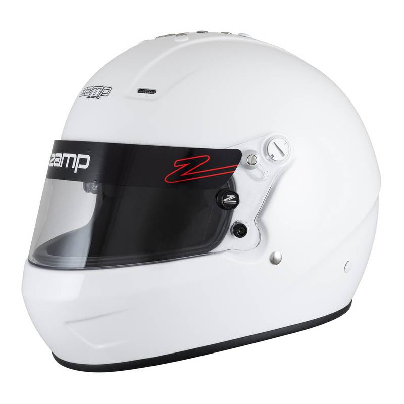 Zamp karthjelm model RZ-57. Hvid eller sort. Str. XS-XXXL. Snell SA2025 godkendt.