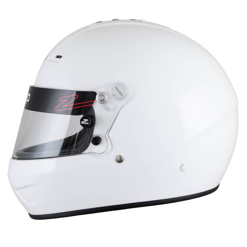 Zamp karthjelm model RZ-57. Hvid eller sort. Str. XS-XXXL. Snell SA2025 godkendt.