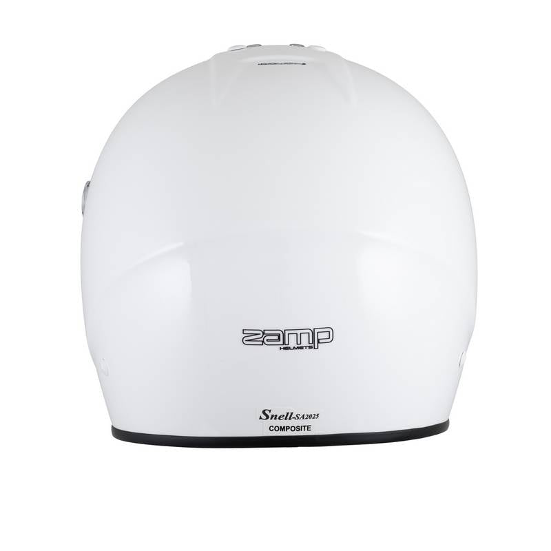 Zamp karthjelm model RZ-57. Hvid eller sort. Str. XS-XXXL. Snell SA2025 godkendt.