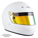 Zamp karthjelm model RZ-57. Hvid eller sort. Str. XS-XXXL. Snell SA2025 godkendt.