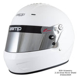 Zamp karthjelm model RZ-57. Hvid eller sort. Str. XS-XXXL. Snell SA2025 godkendt.