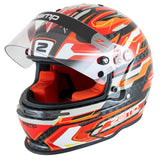 Zamp karthjelm model RZ-48Y. Str. 52-59. 2 farve muligheder. Snell CMR2016 godkendt.