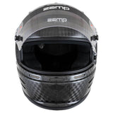 Zamp karthjelm model RZ-48Y. Carbon. Str. 52-59. Snell CMR2016 godkendt.