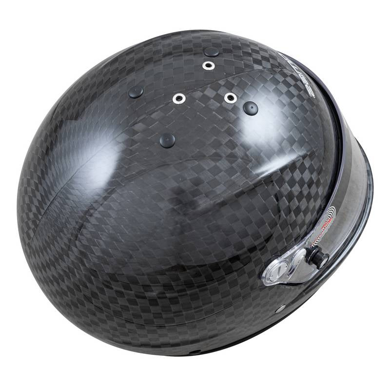 Zamp karthjelm model RZ-48Y. Carbon. Str. 52-59. Snell CMR2016 godkendt.