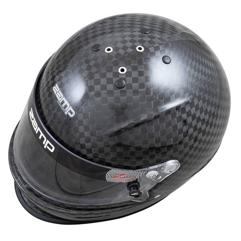 Zamp karthjelm model RZ-48Y. Carbon. Str. 52-59. Snell CMR2016 godkendt.