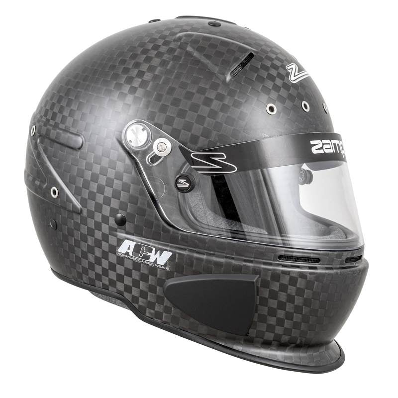 Zamp hjelm model RZ-88. Str. XS-XXXL. 2 farve muligheder. FIA 8860-2018 godkendt.