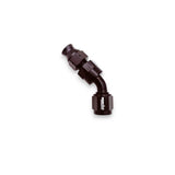 OBP Hardline -6JIC 45 gr. fitting 5/16" slange. Sort