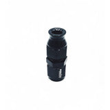 OBP Hardline -6JIC lige fitting 3/8" slange. Sort