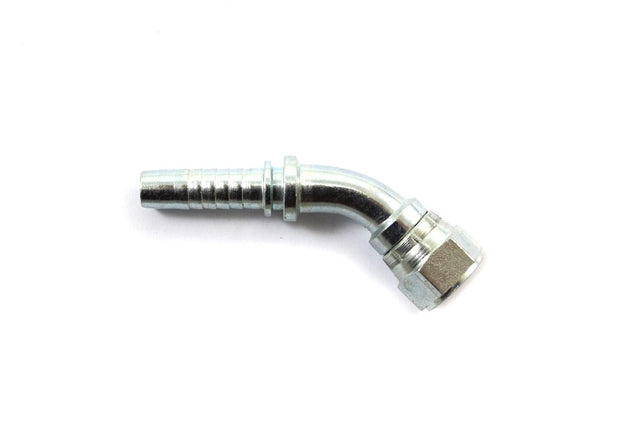 '-6JIC 45gr. fitting (hun) til SPH3-5 8mm slange. Stål