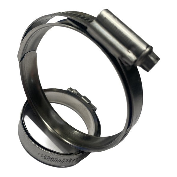 Spændebånd med inderring 60-80mm diameter. Bredde 12mm. Rustfri (AISI 430 W3)