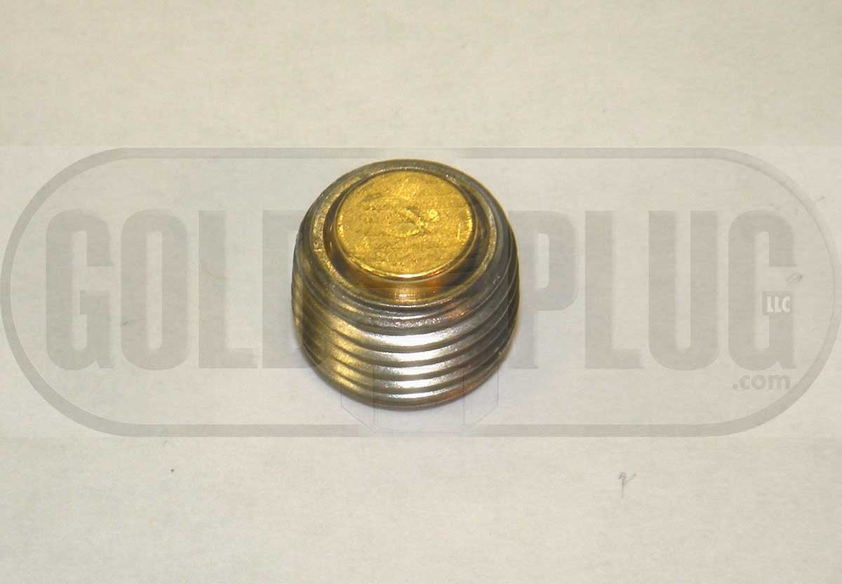 Gold plug magnetisk bundprop 1/8" NPT gevind. Indvendig
