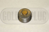 Gold plug magnetisk bundprop 1/4" NPT gevind. Indvendig