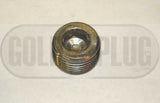 Gold plug magnetisk bundprop 1/4" NPT gevind. Indvendig