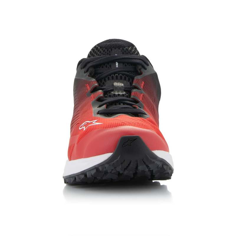 Alpinestars sko model Meta Road V2. Rød og sort med hvid. Str. 43.