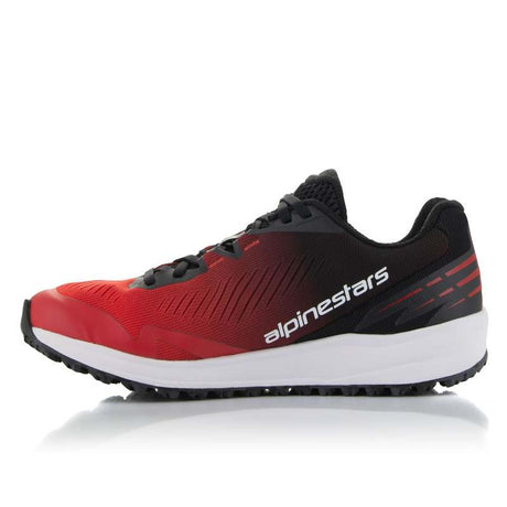 Alpinestars sko model Meta Road V2. Rød og sort med hvid. Str. 43.