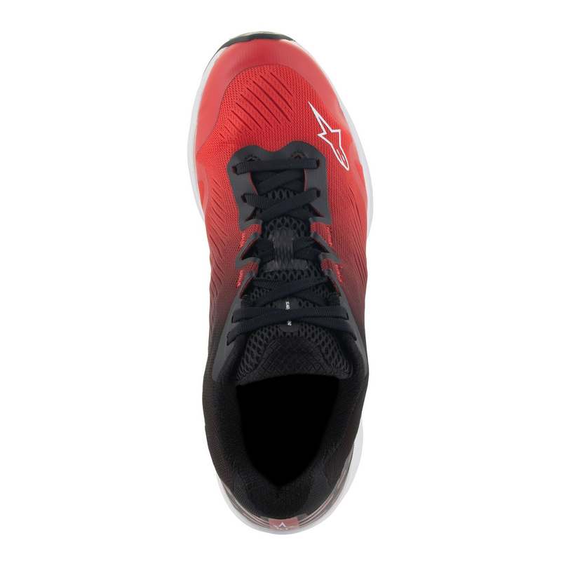 Alpinestars sko model Meta Road V2. Rød og sort med hvid. Str. 43.
