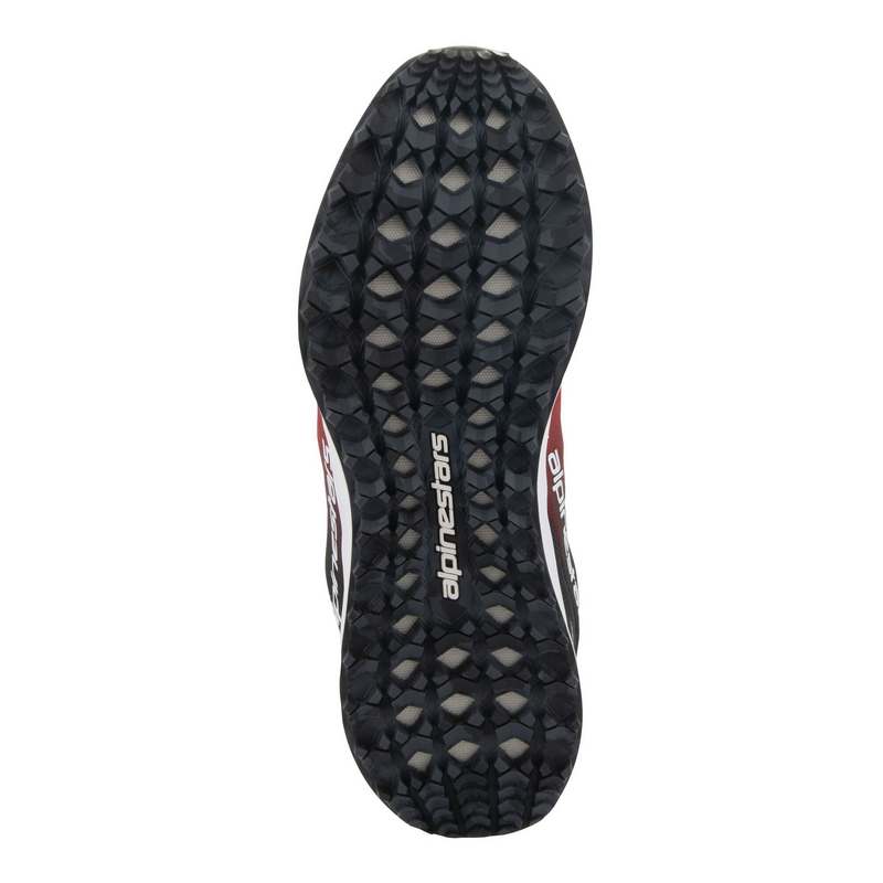 Alpinestars sko model Meta Road V2. Rød og sort med hvid. Str. 43.