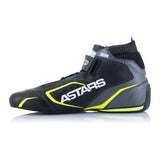 Alpinestars sko model Tech-1 T V3. Str. 37-47. 6 farve muligheder. FIA-8856-2018-godkendt.