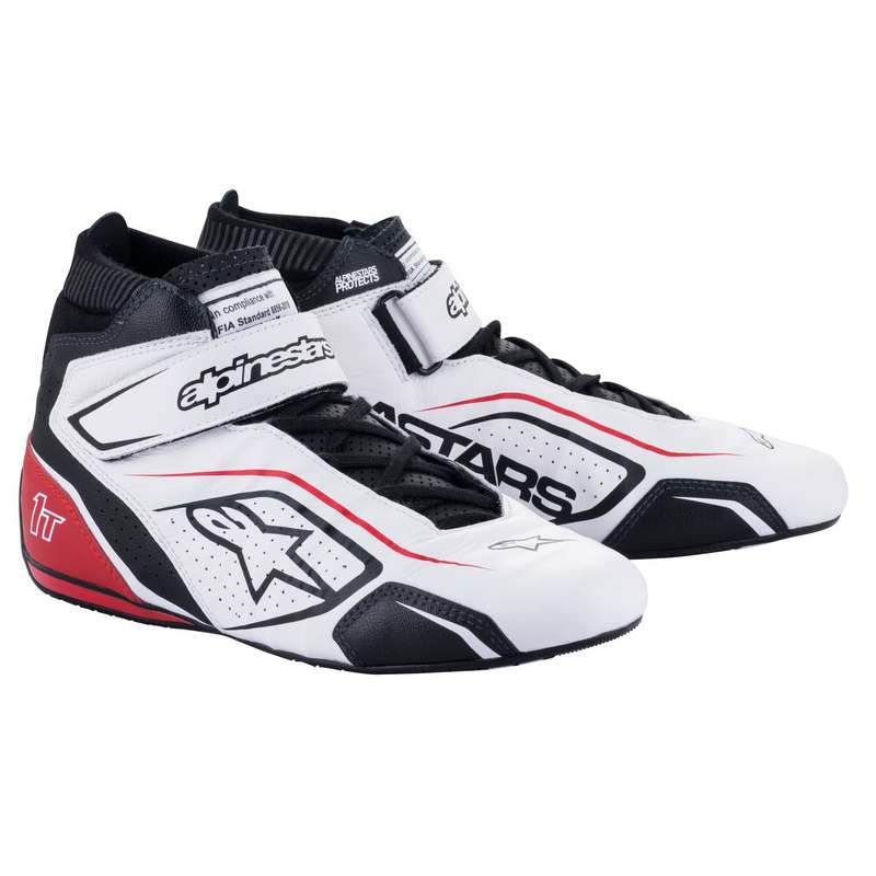 Alpinestars sko model Tech-1 T V3. Str. 37-47. 6 farve muligheder. FIA-8856-2018-godkendt.