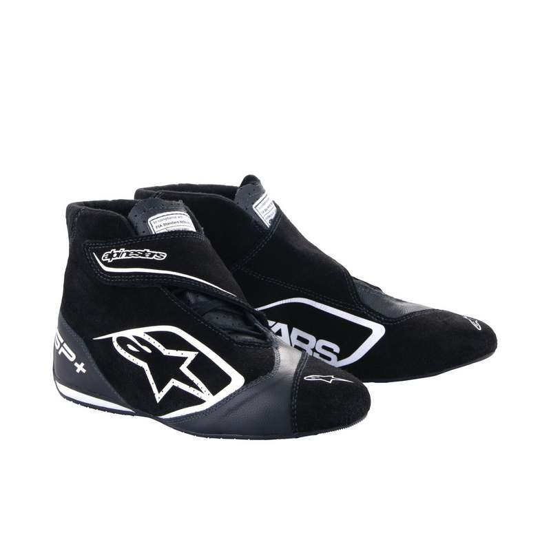 Alpinestars sko model SP+. Str. 37-47. 4 farve muligheder. FIA-8856-2018-godkendt.