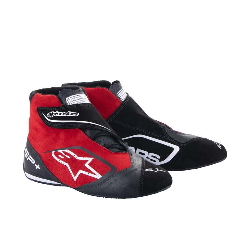 Alpinestars sko model SP+. Str. 37-47. 4 farve muligheder. FIA-8856-2018-godkendt.
