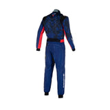 Alpinestars karting junior køredragt model KMX-9 V3 Graphic. Blå med sort og rød. Str. 120-150. FIA-8877-2022-godkendt.