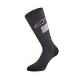 Alpinestars strømper model ZX V4. Sort eller hvid. Str. S-XL. FIA-8856-2018-godkendt