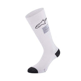 Alpinestars strømper model ZX V4. Sort eller hvid. Str. S-XL. FIA-8856-2018-godkendt