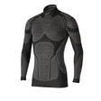 Alpinestars langærmet undertrøje model Ride Tech Winter. Sort og grå. Str. XS-XXL