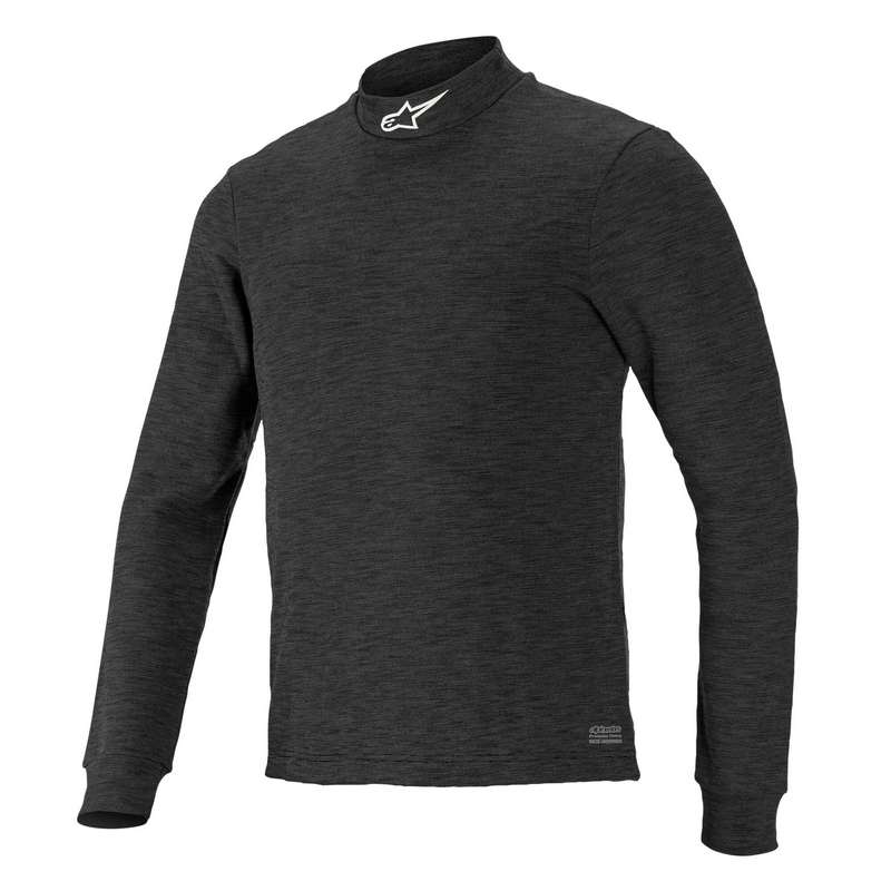 Alpinestars langærmet undertrøje model Race V3. Sort eller hvid. Str. XS-XXL. FIA-8856-2018-godkendt