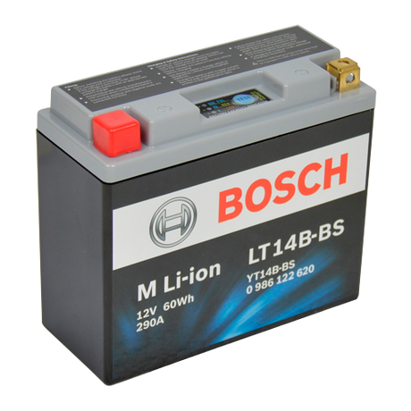 Bosch lithium batteri. 12V, 10 ah, 150x65x144 mm (LxBxH), 1.1 kg.
