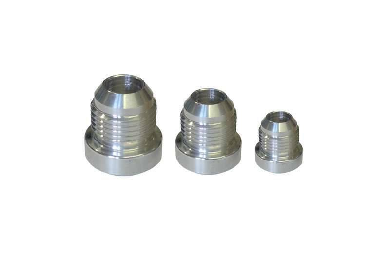 OBP svejsemuffe til fitting. -6JIC (han). Aluminium. Anvendes til påsvejsning på tanke og beholdere.
