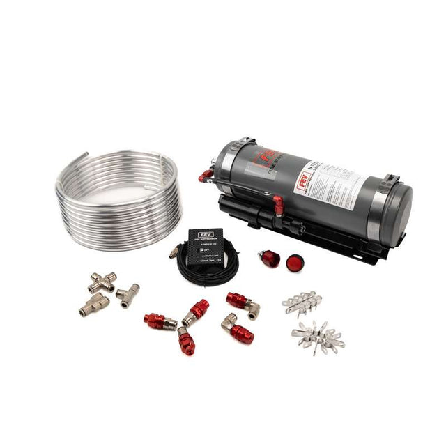 FEV 3.0kg elektrisk ildslukkersystem med remote charge (Aluminium cylinder). Inklusiv beslag. FIA-godkendt (liste 16)