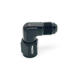 OBP 90gr adapter til fitting. -6JIC (hun-han). Aluminium, sort.
