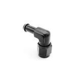 OBP 90gr adapter til fitting. -8JIC til 8mm studs (hun-han). Aluminium, sort.
