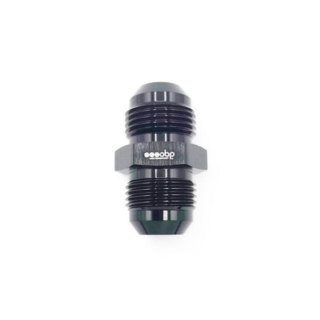 OBP adapter til fitting. -8JIC (han-han). Aluminium, sort.