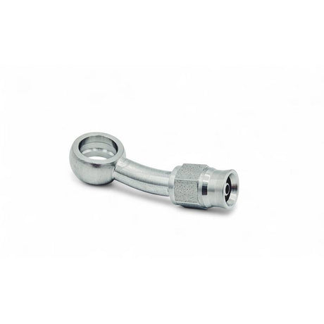 Banjo 20 gr. bremsefitting til 3/8 og M10 kort banjobolt til -3 slange. Rustfri stål