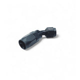 OBP -12JIC 45gr. fitting (hun) til OBP højtryksslange. Aluminium, sort anodiceret