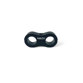 OBP dobbelt slangeholder til slange med max 11,1mm diameter