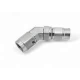 M10x1.0 45 gr. bremsefitting (hun) med convex sæde til -3 slange. Rustfri stål