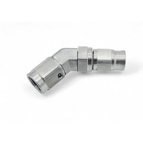 M10x1.0 45 gr. bremsefitting (hun) med convex sæde til -3 slange. Rustfri stål