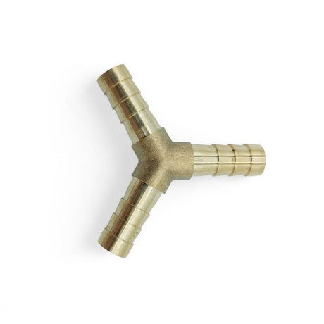 Y-stykke 8mm-8mm. Messing