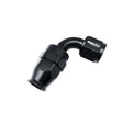 OBP 90gr fitting (hun) til -10JIC OBP teflonslange. Aluminium, sort.