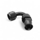 OBP 120gr fitting (hun) til -12JIC OBP teflonslange. Aluminium, sort.