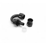 OBP 180gr fitting (hun) til -8JIC OBP teflonslange. Aluminium, sort.