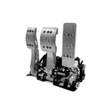 OBP RACING SERIES pedalbox. Gulvmonteret til hydraulisk kobling. Sølv