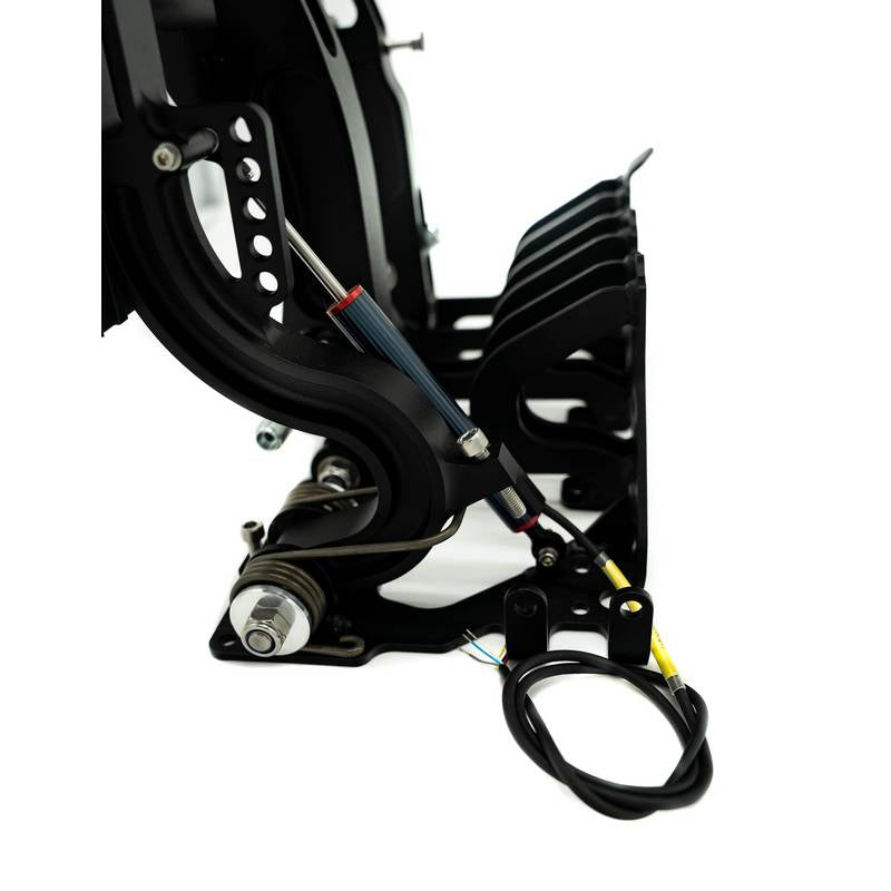 OBP RACING SERIES pedalbox. Gulvmonteret til hydraulisk kobling. Sort