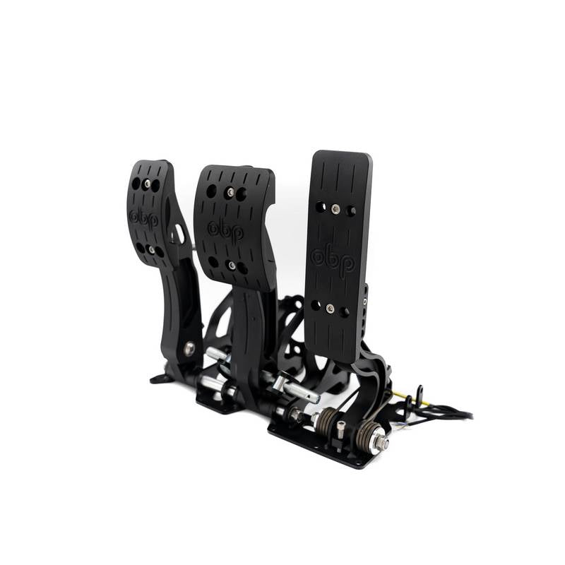 OBP RACING SERIES pedalbox. Gulvmonteret til hydraulisk kobling. Sort
